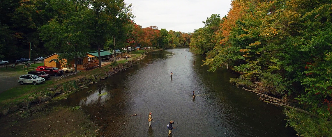 Archers Club Fly Fishing in October